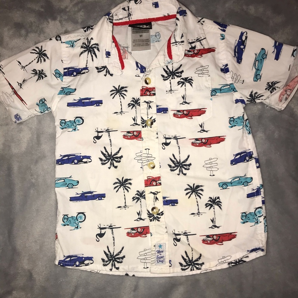 Short sleeve button up